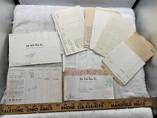 1950s Receipt Lot Halle Brothers Cleveland Ohio Oberlin Vintage picture