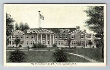 Lockport NY-New York, Remodeled I.O.O.F. Home, Antique Vintage Postcard picture