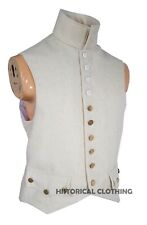 Napoleonic French WaistCoat Off-White Wool All Sizes picture