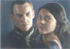 The TUDORS Season 1-3 CHARLES HALL King HENRY and ANNE Marvel Sketch Card  picture