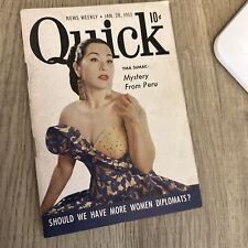 QUICK NEWS WEEKLY JAN 1952 picture
