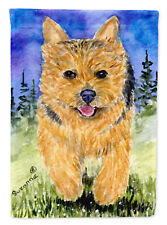 Norwich Terrier Coming To You Flag Garden Size SS8993GF picture
