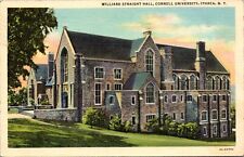 Ithica New York NY Cornell University Willard Straight Hall 1930s Postcard picture