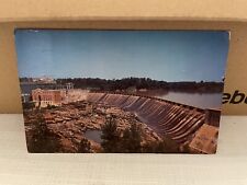 Vtg Postcard Chrome Thurlow Dam Tallassee AL 1957 picture
