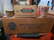 1950s60s70s80s Pabst Beer Budweiser Beer, Wrigley's Gum Beeches Gum. ADV, picture