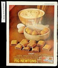 1962 Fig Newtons Chop Chop Vintage Print Ad 13464 picture