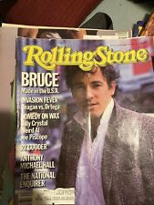 Rolling Stone Magazine Bruce Born USA Weird Al Billy Crystal # 458 Oct 10,1985 picture
