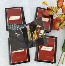 5 Vintage MYSTERE DE ROCHAS Eau de Parfum Perfume Carded Samples .03 fl oz EDP picture