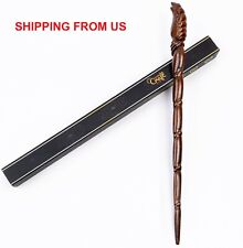 Handicraftviet  Hand Carved Wooden Magic Wand Wizard wand for Child 15IN - S10 picture
