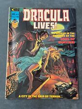Dracula Lives #10 1975 Marvel Comics Horror Magazine Neal Adams GGA Cover VG picture