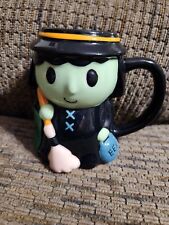 Hyde and Eek Boutique 12oz Witch Figural Mug Halloween Stoneware picture