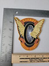 LE9b7 Police patch Sheriff generic motor officer motorcycle unit ? picture