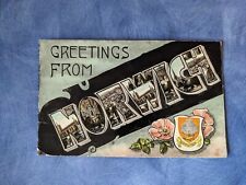Greetings From Norwich England Large Letter The Milton Postcard Glazette  picture