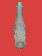 Pepsi-Cola Bottling Comany Collectible 12 oz Clear Pepsi Bottle Vintage USA 1945 picture