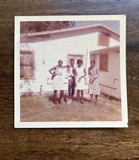 African American 70s Stylish Ladies Summer of 1972 Mid Century Vintage Photo picture