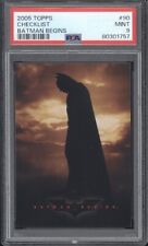 2005 Topps Batman Begins #90 Checklist PSA 9 Chrisitan Bale DCU Graded POP 3 picture
