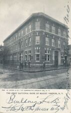 MOUNT VERNON NY -The First National Bank of Mount Vernon Postcard-udb (pre 1908) picture