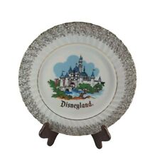 VTG Disneyland Castle Plate 10