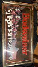 Budweiser Clydesdale King Of Beers Mirror 51.25”x26.25” picture