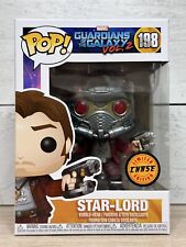 NEW FUNKO POP STAR-LORD #198 MARVEL GUARDIANS 2 MAKSED CHASE *SHIPS NOW* picture
