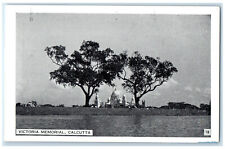c1940's Victoria Memorial Calcutta West Bengal India Unposted Vintage Postcard picture