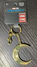C2E2 Limited Edition Moon Knight Crescent Blade Loungefly Keychain (Con Sticker) picture