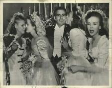 1940 Press Photo Anita Louise Marries Maurice Adler - lrx13683 picture