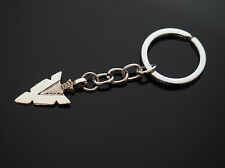 Vintage Traditional Arrowhead Arrow Silver Pendant Keychain Gift Key Chain Ring picture