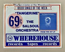 Vintage 1970s Wherehouse Records DISCO SINGLE OF THE WEEK Flier - Salsoul Orch picture