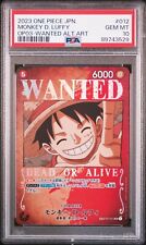 2023 One Piece Pillars of Strength Wanted Monkey D. Luffy #12 ST01-012 picture