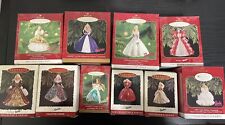 holiday barbie ornament lot vintage christmas picture