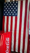 Vintage USA Huge Flag 100% COTTON BUNTING Americana 57