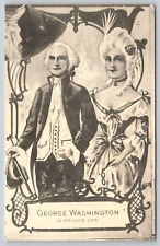 Postcard George Washington In Private Life Bill Cote BPCN Ltd Edition UNP A16 picture