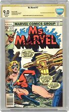 Ms. Marvel #17 CBCS 9.0 SS Chris Claremont 1978 16-3A79C52-041 picture