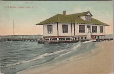 Club House, Ocean Gate, New Jersey 1907 Postcard picture