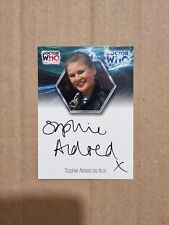 DOCTOR WHO 40th ANNIVERSARY TRADING AUTOGRAPH CARD WA6 SOPHIE ALDRED - ACE picture