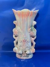 Vintage Chinese Multi-Color Lusterware Table Vase, Zhongguo Zhi Zao, Centerpiece picture