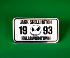 DLR - Nightmare Before Christmas - Jack Skellington License Plate Pin #93181 picture