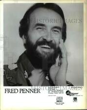1989 Press Photo Fred Penner Children's Music Performer and Singer picture