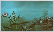 1781 Storming of British Redoubt No. 10 Diorama Yorktown VA Visitor Center UNP picture