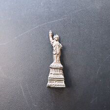 Vintage Copper Metal Statue of Liberty Souvenir Figure 2.5 in picture