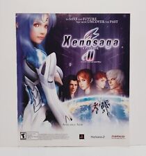Xenosaga Episode II Vintage 2001 Print Ad Poster Official Art PS2 picture