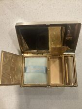 VINTAGE Elgin American Makeup Compact with Carrying Case picture