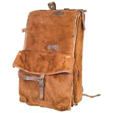 WWII Era Swiss Army Cowhide Backpack picture