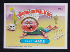 1986 Garbage Pail Kids Series 4 Baked Jake #146a (C) picture