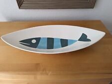 Mid Century Modern Tropical Fish Platter console bowl picture