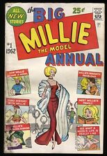 Millie the Model Annual (1962) #1 GD- 1.8 Stan Lee script Goldberg Cover picture