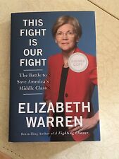 SENATOR ELIZABETH WARREN SIGNED AUTOGRAPHED THIS IS OUR FIGHT BOOK RARE 2020 picture