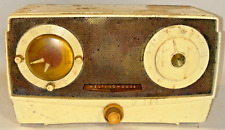 Westinghouse H444T5 Tube AM Alarm Clock Tube Radio Mid Century Restore Vintage picture
