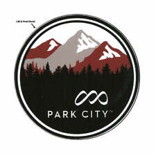 Park City Utah Decal – Mountain Resort Logo - Travel Sticker UT Souvenir 3.5
